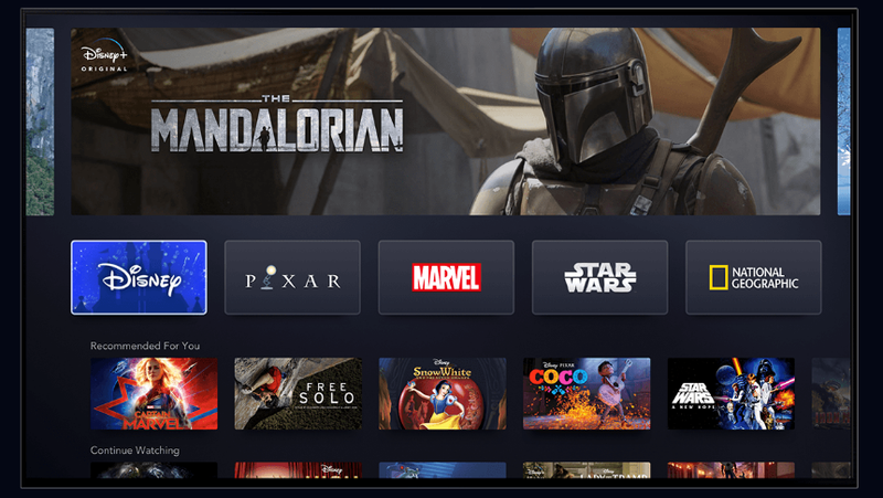 Disney+ will probably look like this.